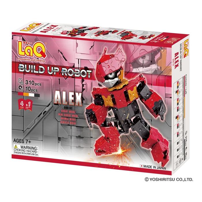 LaQ Build Up Robot Alex (310 Parça)